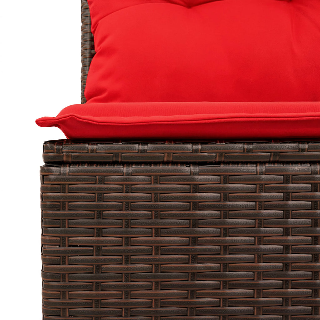 PE Rattan 11-Piece Modular Garden Corner Sofa Set with Cushions | GardenCorner